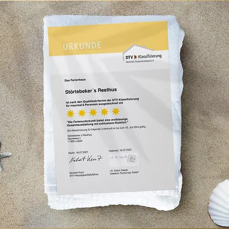 Stoertebekers Reethus Mit Sauna, Kamin Und E-ladesaeule